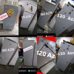 Ət çəkən maşınlar: İşlənmiş 2 qapılı Indesit Soyuducu Satılır, rəng - Ağ — 1