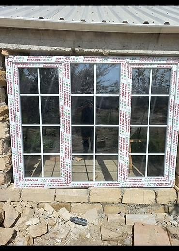balkonlar: PVC balkon şkafı və PVC qapılar - Məhsul 1: Balkon üçün PVC şkaf - — 9