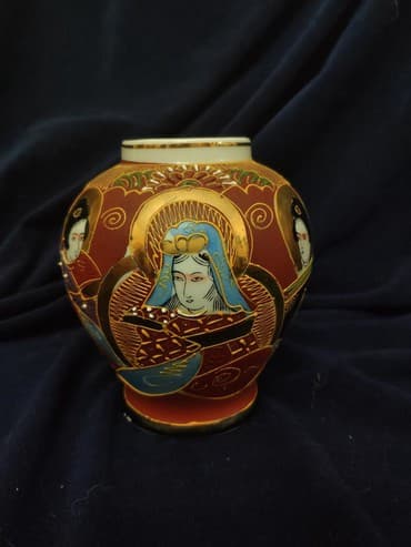 !!!!! ENDIRIMƏ DÜŞDÜ!!!!! Qədimi Yapon KUTANI 1940il güldan əl işi 24k lalafo.az -da !!!!! ENDIRIMƏ DÜŞDÜ!!!!! Qədimi Yapon KUTANI 1940il güldan əl işi 24k