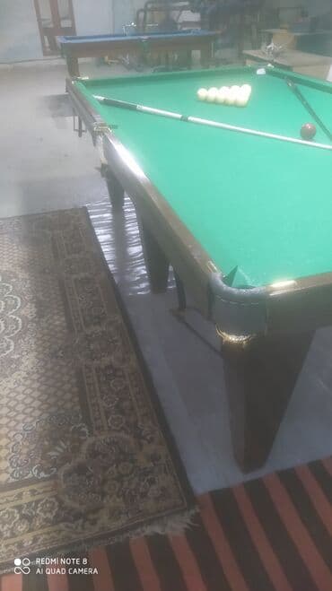 Boks kisələri: Bilyard masası – Rusiya piramidası üçün - Ölçü: iri ölçülü masa — 3