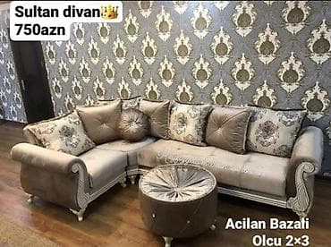 saloğlu mebel divan: Klassik divan, Qonaq otağı üçün, Parça, Bazalı, Açılan, Kitab — 1