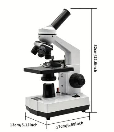 lazer urvin satilir: Mikroskop. Optik mültifunksional, metal çərçivə ilə, masa üstü — 3