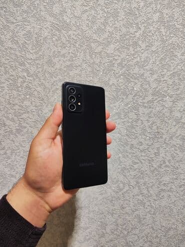 кинотеатр самсунг: Samsung Galaxy A52, 128 GB, rəng - Qara, Zəmanət — 2