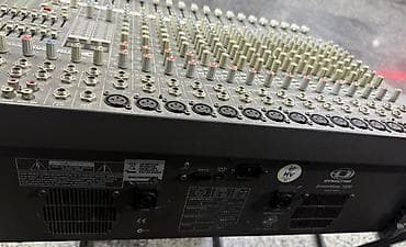 ses mixeri: Dynacord PowerMate 1600 – 2x700W gücə malik aktiv (powered) mikser — 4