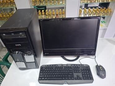 Masaüstü kompüter seti Tərkibi: - Qori markalı sistem bloku – ön