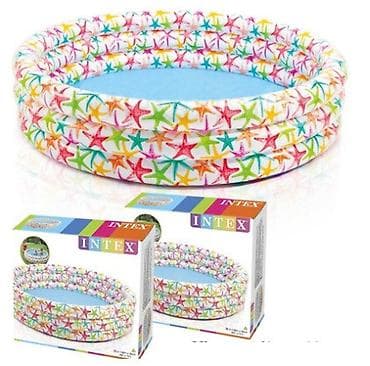 Книги и журналы: Детский бассейн Intex 56440 Детский надувной бассейн с разноцветными — 1