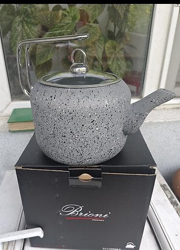 limon kitchenware: Yeni, rəng - Boz, Çaydan, Qranit, 2,5 bucket volume l, Türkiyə — 1