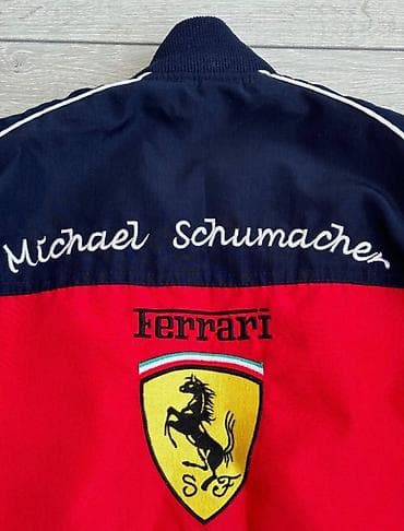 kiton kurtka: Vintage Ferrari Formula 1 Marlboro Vodafone Michael Schumacher Jacket — 4