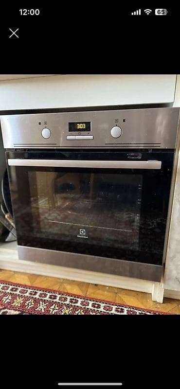 Duxovka Electrolux, Elektrik, rəng - Gümüşü, Quraşdırılan