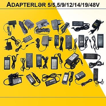 Adapterlər “5/5.5/12/19/19.5V 0.5/1/2/3/4/5A” ⭐5V 1.2A TPI TSA9-050