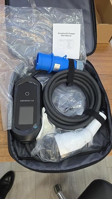 kia rio 2008: Daşınan EV şarj cihazı – 7 kW Xüsusiyyətlər: - Güc: 7 kW (AC) - — 1
