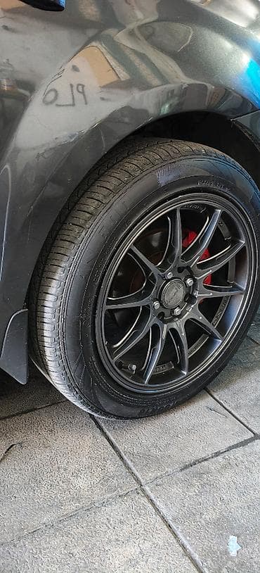 kia rio diffuser: İdiyal vezyetde 195.55.16 disk teker bir yerde az surulub cat suvarka — 1