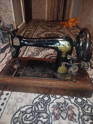 singer: Singer tikiş maşını – mexaniki, qədim model - Brend: The Singer Mfg — 2