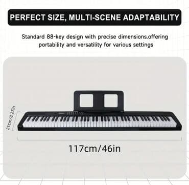 shur mikrafon: Piano yenidir . içinde sesler ve ritmler var . üstunde sumkasi pedali — 2