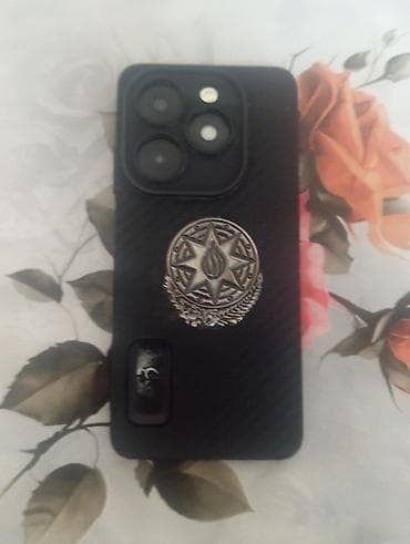 texno spark: Tecno Spark 20C, 128 GB, rəng - Qara, Barmaq izi — 2