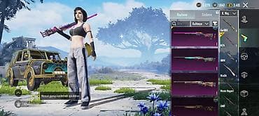 krasofka qadın: PUBG Mobile oyun hesabı – nadir kosmetiklər və nəqliyyat örtükləri ilə — 8