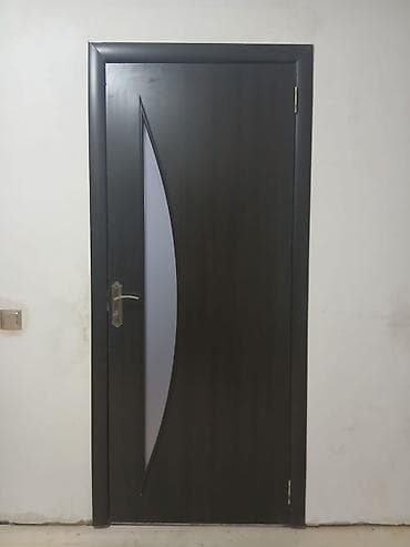Yataq otağı üçün İşlənmiş Otaq qapısı 80x200 sm Çərçivə ilə, Zəmanətsiz, Ünvandan götürmə