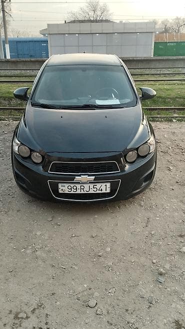 Chevrolet: Chevrolet Aveo sedan – qara rəng, 4 qapı, masin normal vezyetdedi — 2