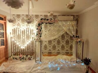 ağ dırnaq modelleri: Dekorlar və bəzəklər — 7