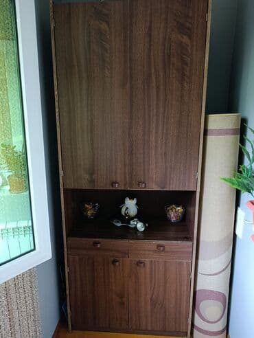 Mağaza arabaları: Şkaf satılır. Xüsusiyyətlər: - Üst hissə: ikitaylı qapı və 3 — 1