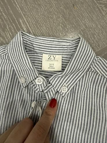 a klas makasin: Uşaq köynəyi – ZY Collection - Model: ZY Collection uzunqol köynək - — 2