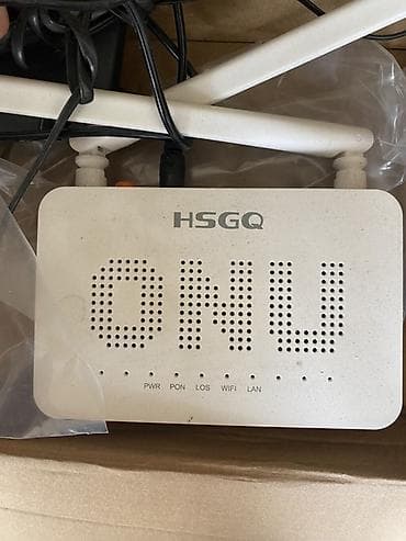 Wİ-Fİ HSGQ X100W2 1GE + WiFi XPON ONU İşlək vəzyətdədir heç bir