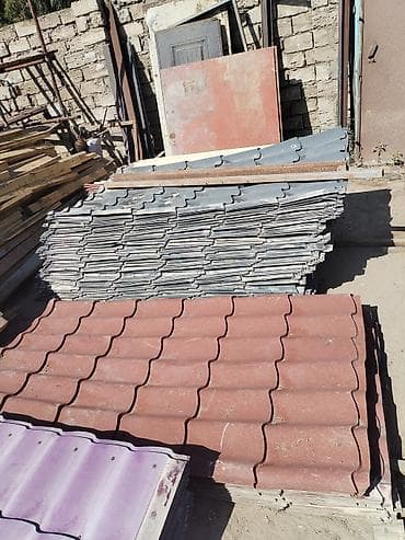 ev perdeleri: Metal dam örtükləri, rəng - Qırmızı — 1