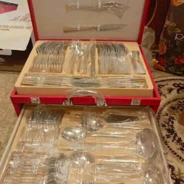 Çəngəllər: Çamadan çəngəl bıçaq dəsti 86 predmetidir. yenidir. İşlənməyib — 9