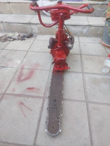 Kafel və bitirmə daşları: İşlənmiş Motopila, benzopila Ünvandan götürmə — 3