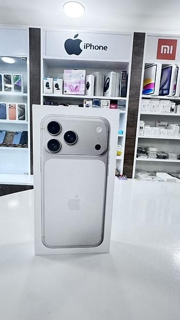 IPhone 17 Pro Max, 512 GB, Gümüşü, Face ID