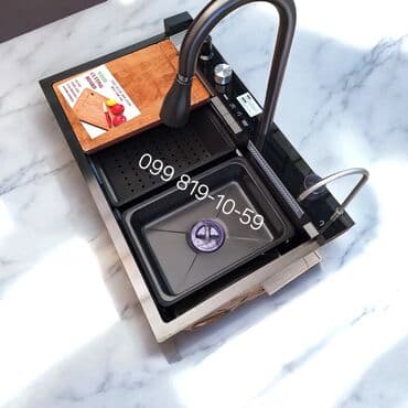 piano şəkilləri: Yeni Kvadrat Mətbəx çanağı, Paslanmaz polad, Pulsuz çatdırılma — 2