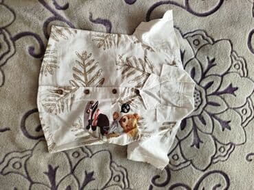 детские футболки однотонные: Uşaq geyimləri dəsti - 1 ədəd şort və köynək dəsti: bej rəngdə — 3