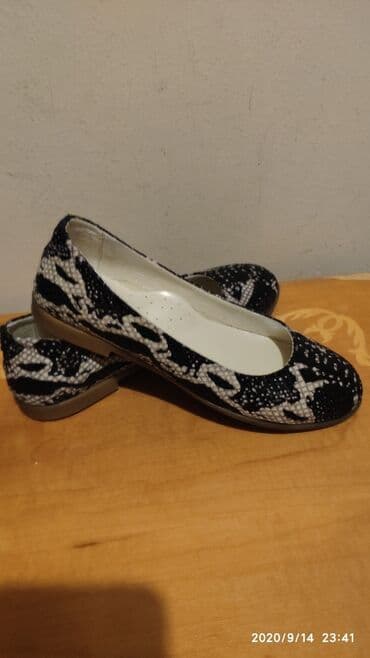 nostril qiymeti: Baletkalar, Ölçü: 34, rəng - Ağ, İşlənmiş — 2