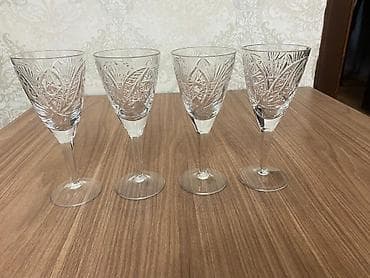 Qədəhlər, Şüşə, 4 ədədli dəst