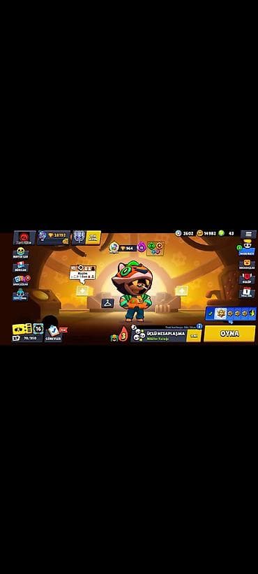 yeni geyim: Əladır.Brawl stars.38192 kupa. 2021 hesabıdır. 30₼ pul vurulub.alın — 10