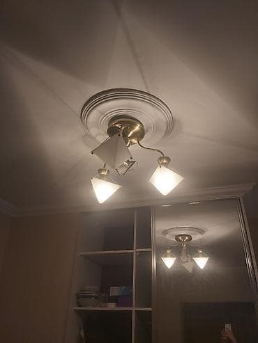 bra divar lampasi: Çılçıraq, 3 lampa — 4