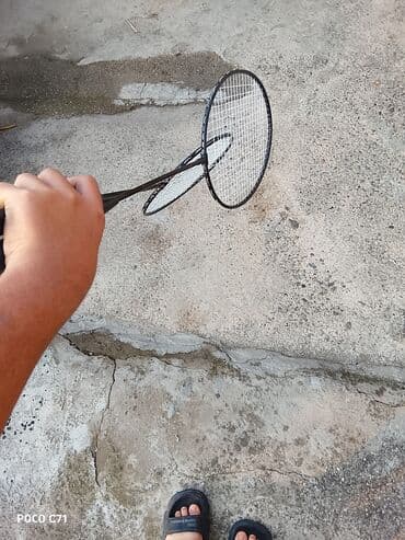 Badminton raket dəsti - Dəstdə 2 ədəd badminton raketi var - Rəng — 1