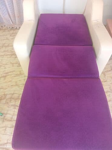 раскладные кресла в баку: Кресло-кровать, Велюровая ткань — 3