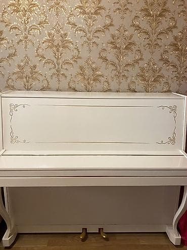 Спорт и хобби: SUİTA PİANOSU GƏNCƏ ŞƏHƏRİ - Korpus: parlaq ağ rəngdə, ön və arxa — 3