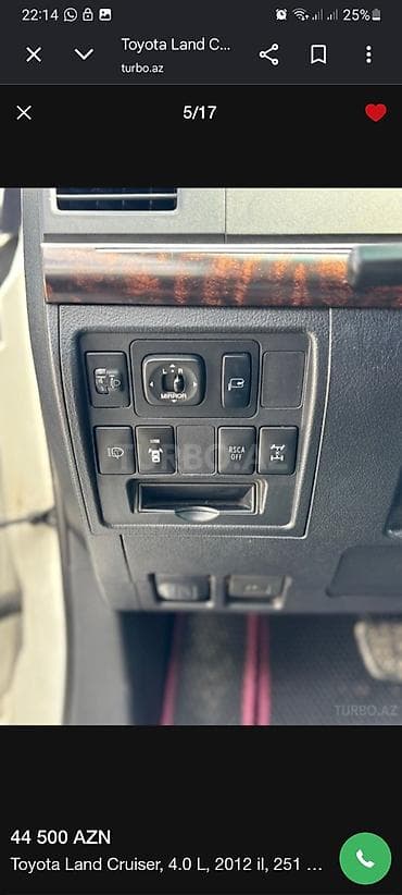 disk qabi: Toyota Land Cruiser GXR, ağ rəng, tam ölçülü off-road/SUV — 9