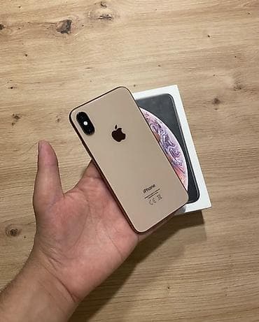telefon adapteri: IPhone Xs, 256 GB, Qızılı, Zəmanət, Kredit, Face ID — 2