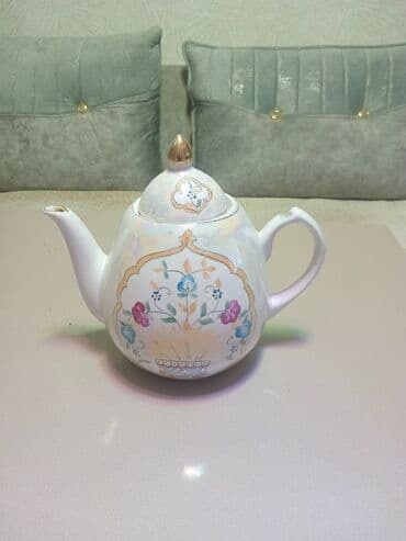 Rəng - Ağ, Dəm caydanı, Farfor