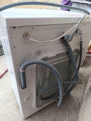 paltar maşını: Paltaryuyan maşın LG, 6 kq, İşlənmiş, Avtomat, Qurutma var, Kredit yoxdur, Ünvandan götürmə — 2