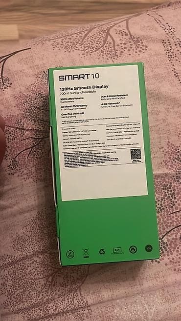 Infinix 128 GB, rəng - Qara, Sensor