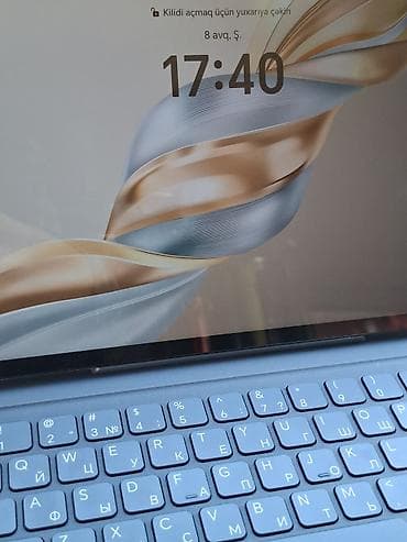 adapt: Honor Pad X9a + Klaviatura-Keys (Səliqəli və Təmiz) ​Planşet təxminən — 6