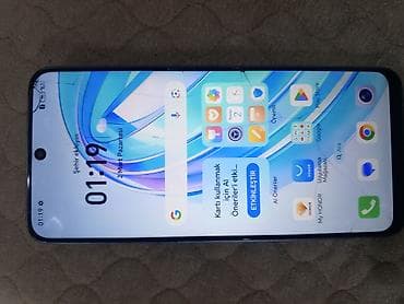 Техника для кухни: Honor X8a, 128 ГБ, цвет - Голубой, Битый — 1