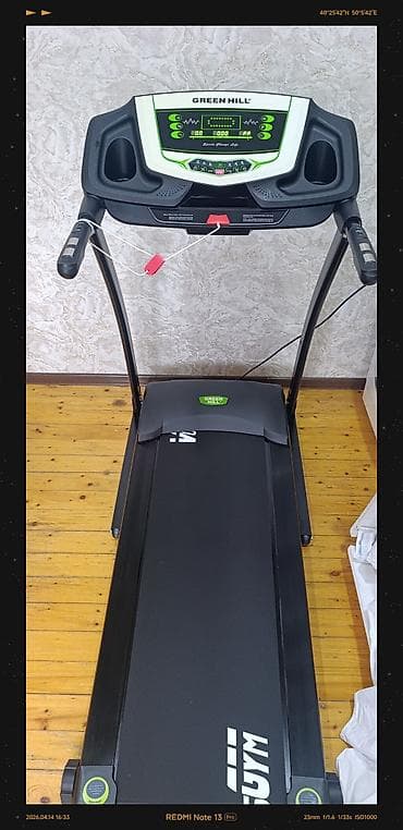 Беговые дорожки: GREEN HILL qaçış trenajoru hec bir problemi yoxdu ela veziyetded 95 — 2