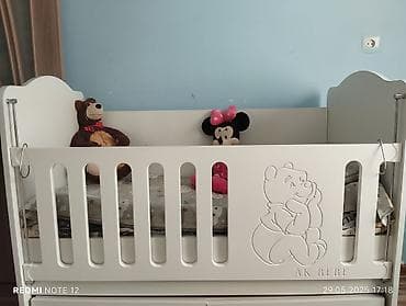 halı: Oğlan və qız üçün, Dördbucaq, Beşik, Dəstsiz, Matrassız, Yellənmə mexanizmsiz — 3