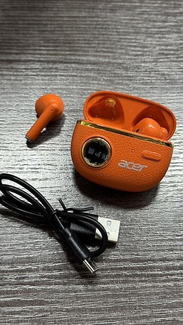 qulaqcı: Simsiz (Bluetooth) Qulaqcıqlar, Acer, rəng - Narıncı — 2