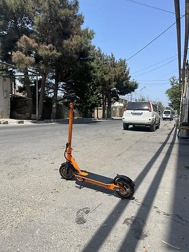 samokat az: Elektrik skuter – narıncı rəng - Şəhərdaxili gediş-gəliş üçün yığcam — 4